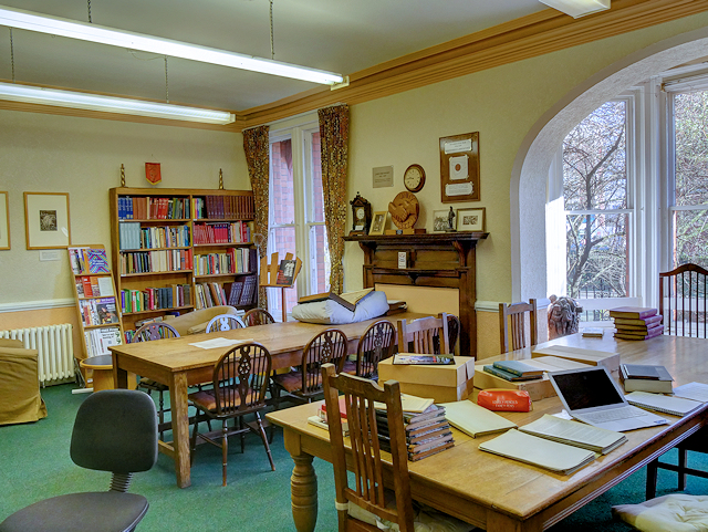 The Reading Room Working Class Movement Library Salford - geograph org uk