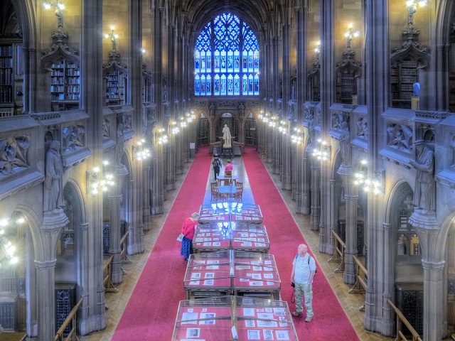 John Rylands Library Historic Reading Room - geograph org uk