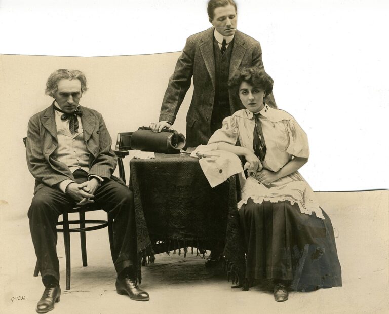 A scene from the stage play The Climax