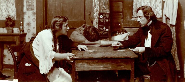 A scene from the stage play The Girl of the Golden West