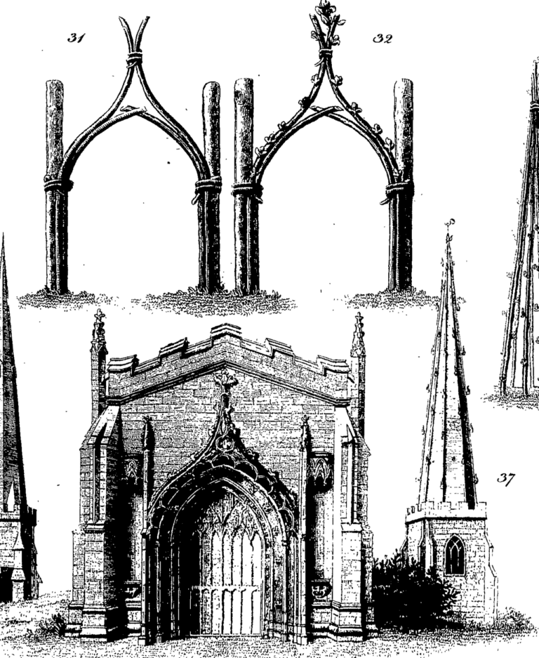Essay on the origin and principles of Gothic architecture Fleuron T 101922-8