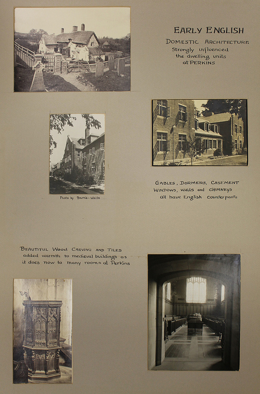 English Collegiate Gothic Style Architecture
