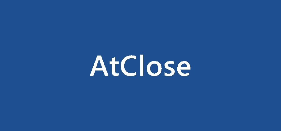 AtClose logo
