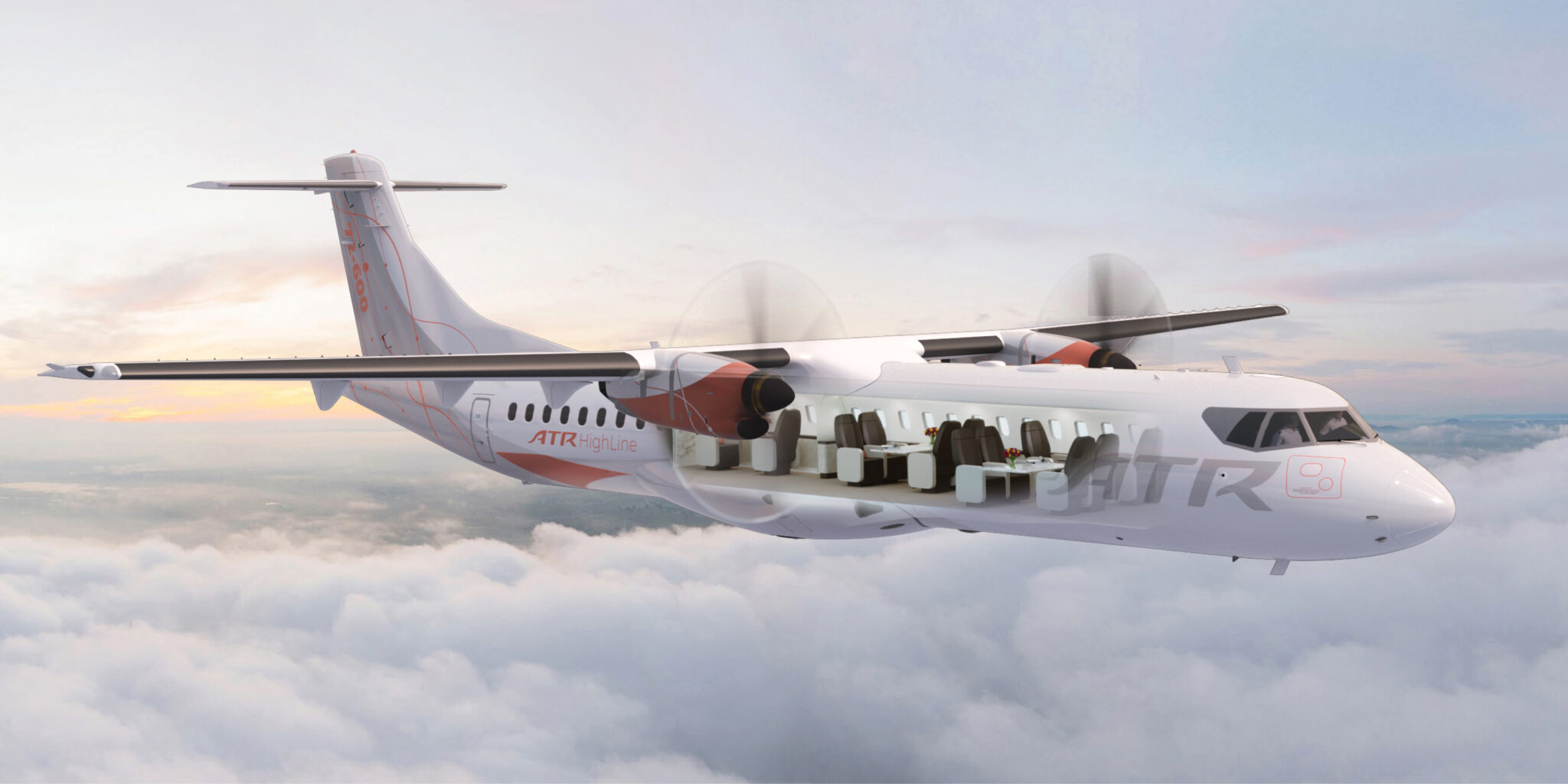 ATR 72 MP - ATR targets high-end markets with new cabin collection ATR