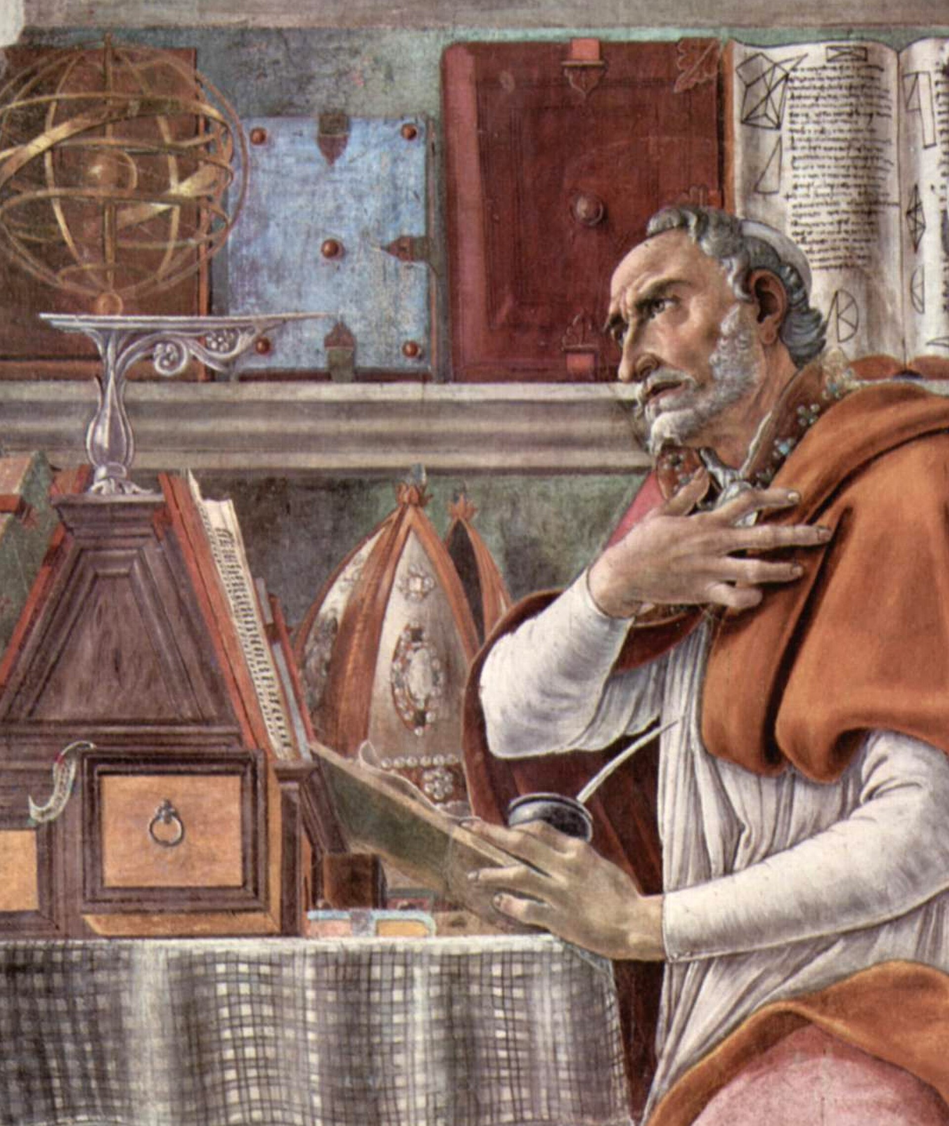 Augustine of Hippo by Sandro Botticelli