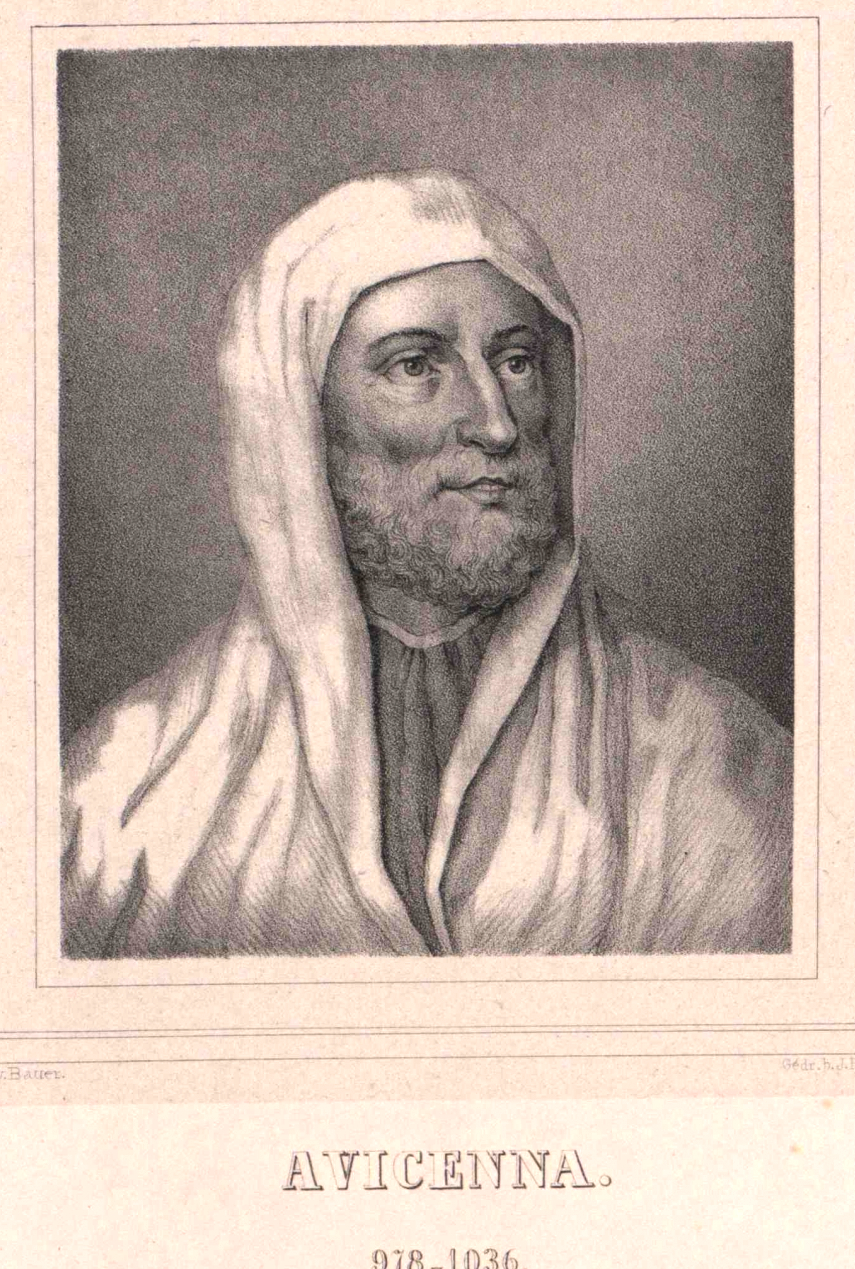 Avicenna portrait miniature