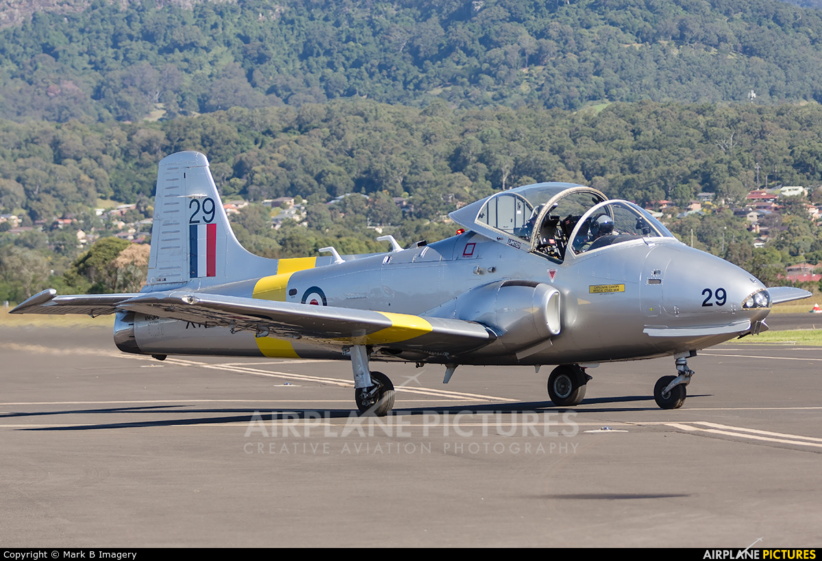BAC Jet Provost - British Aircraft Corporation BAC Jet Provost T.5A VH-JPV at Wollongong