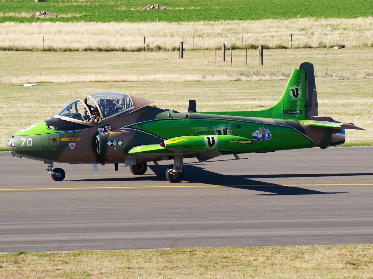 BAC Strikemaster - New Zealand Aircraft • Ex-RNZAF BAC Strikemaster at Warbirds Over