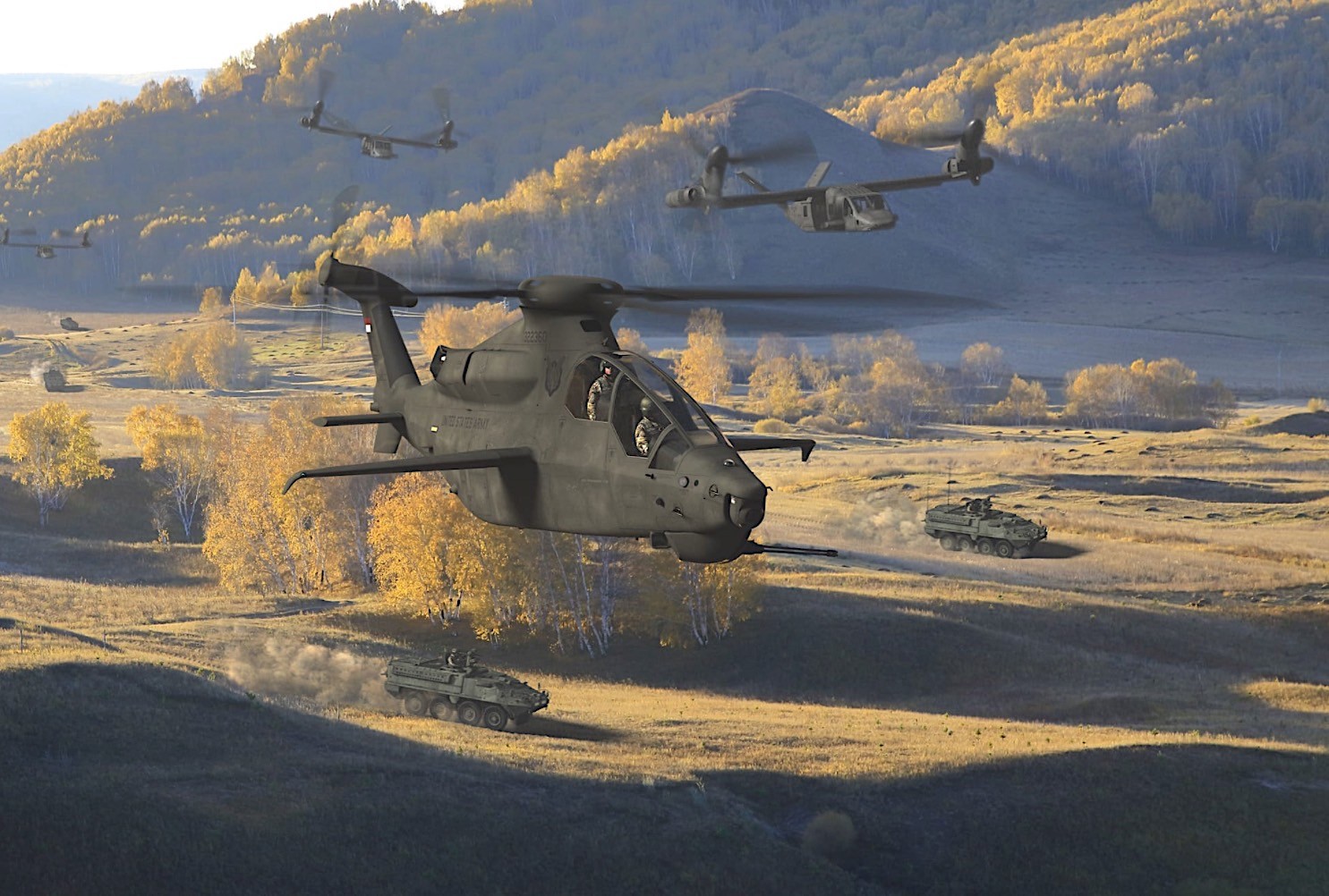Bell 360 Invictus - Bell 360 Invictus Attack Helicopter Gets a Helping Hand From Sierra