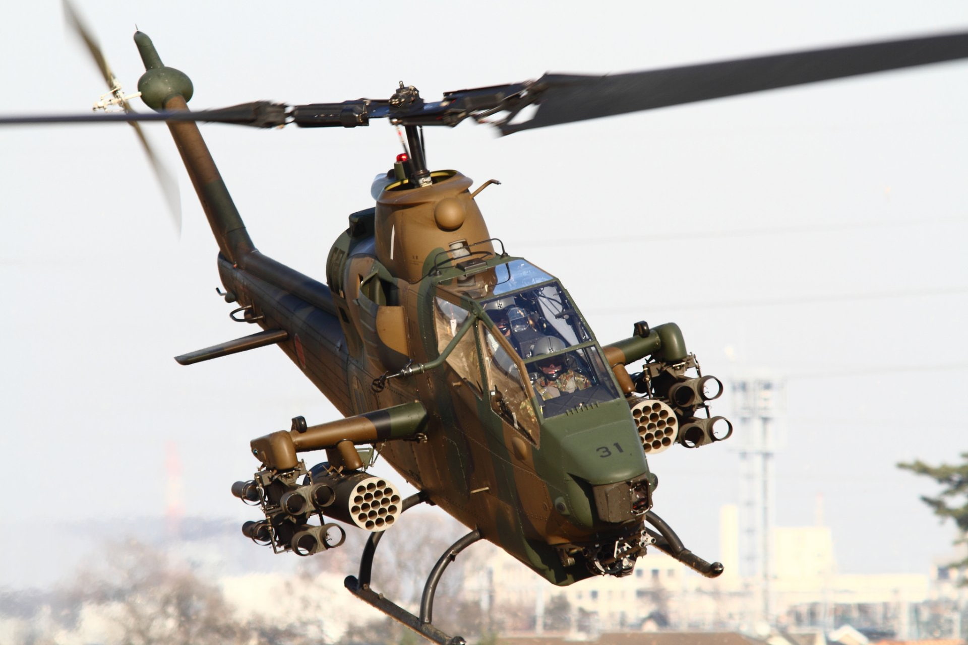 Bell AH-1 Cobra - Helicopter, 1080P, Military Helicopters, Attack Helicopter, Bell AH-1
