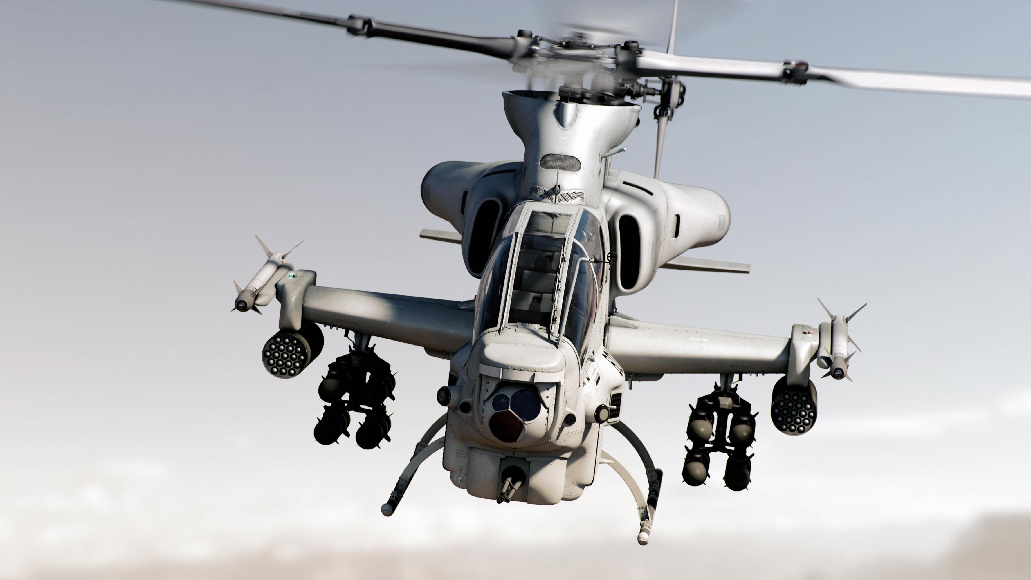 Bell AH-1Z Viper - Attack Helicopter, Bell Ah-1Z Viper, Us Marine Corps, Hd Wallpaper