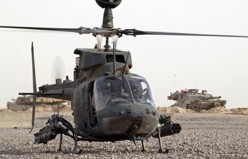 Bell OH-58 Kiowa - Image of the Bell OH-58 Kiowa