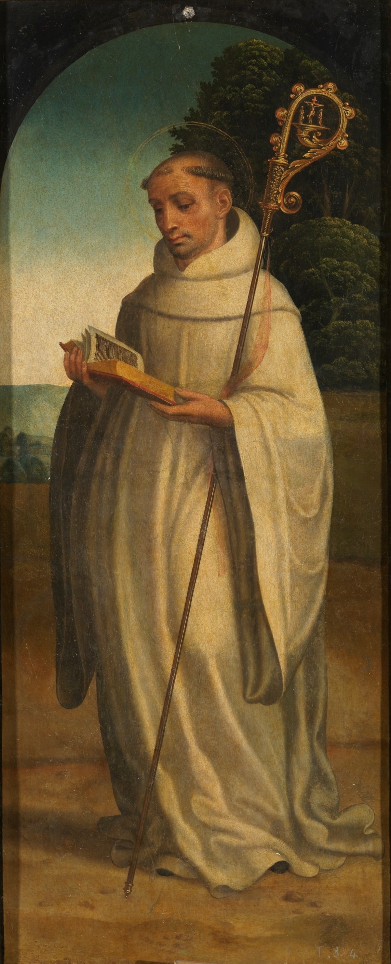 Saint Bernard by Juan Correa de Vivar