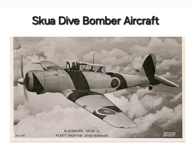 Blackburn Skua - WW2 Blackburn skua aircraft ...... Aviation history, Historical