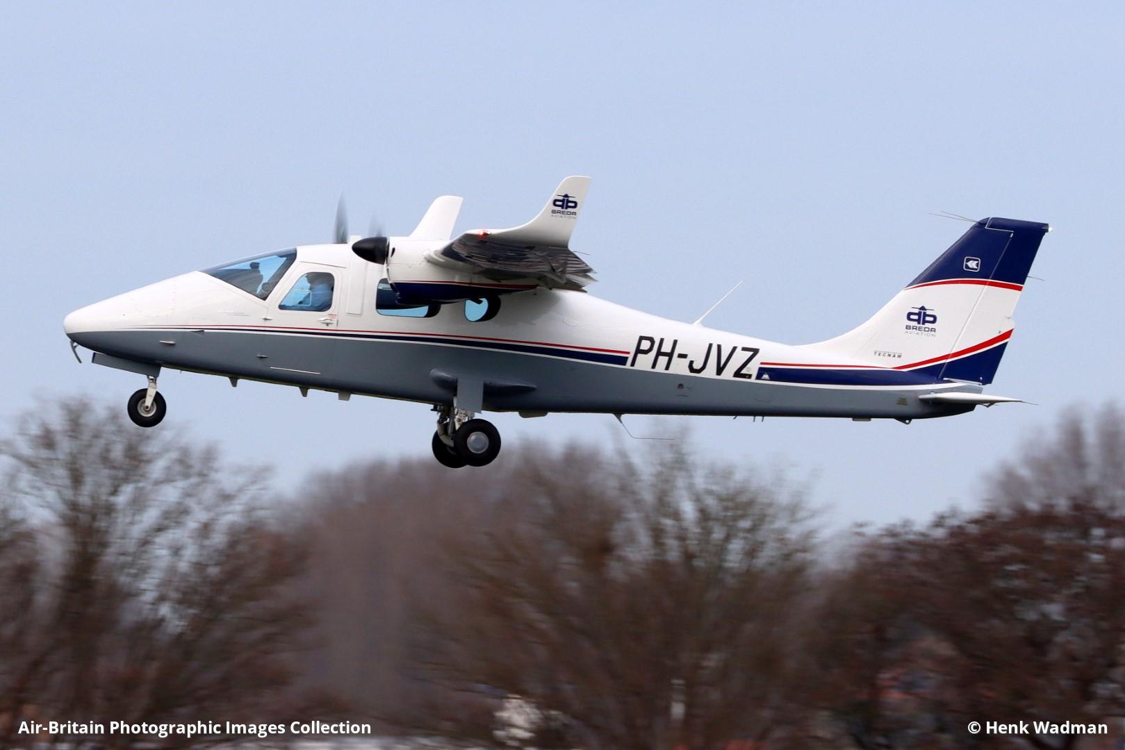 Breda Ba.19 - Tecnam P.2006T, PH-JVZ / 318, Breda Aviation : ABPic