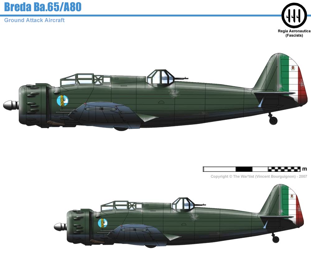 Breda Ba.65 - Breda Ba-65 A80