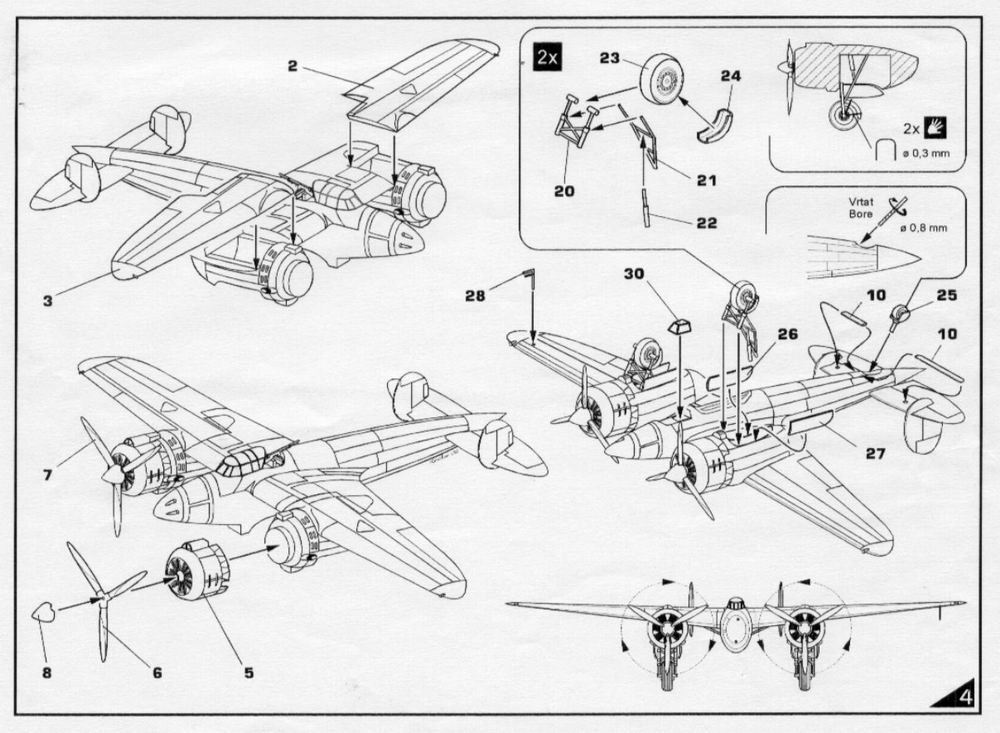 Breda Ba.88 Lince - CMK Kits ESHOP