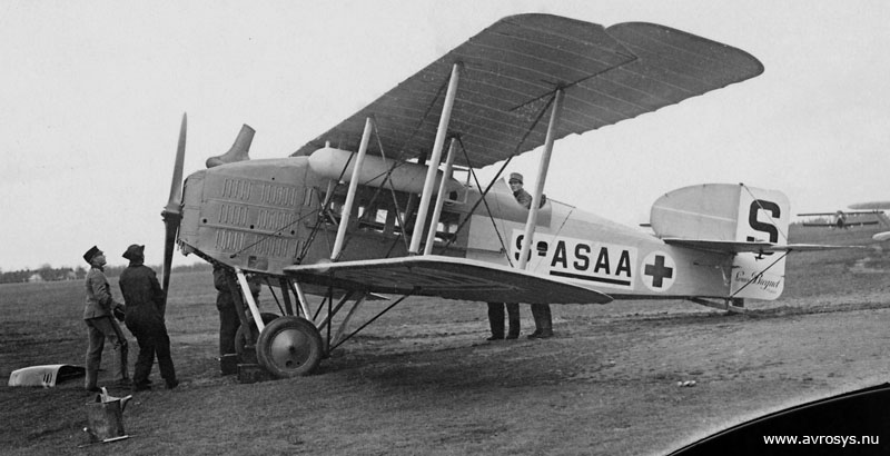 Breguet 14 - Swedish Ambulance Aircraft Bréguet 14 T bis