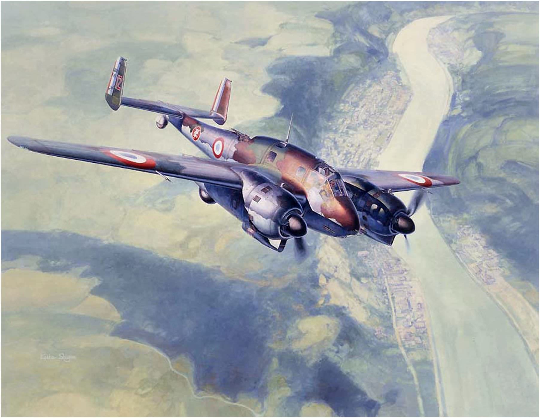 Breguet 693 - Breguet 693. Shigeo Koike. http://www.elgrancapitan.org/foro/viewtopic