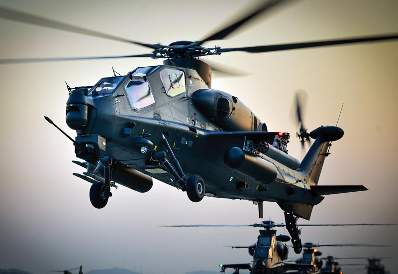 CAIC Z-10 - CAIC Z-10 (Fierce Thunderbolt) Dedicated Two-Seat Attack Helicopter