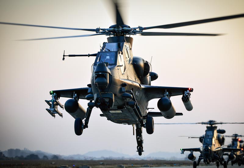 CAIC Z-10 - CAIC Z-10 (Fierce Thunderbolt) Dedicated Two-Seat Attack Helicopter