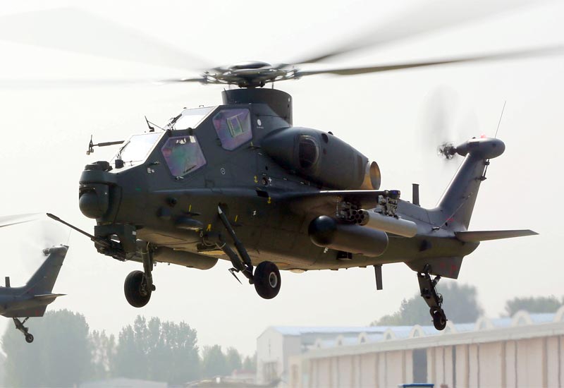 CAIC Z-10 - CAIC Z-10 (Fierce Thunderbolt) Dedicated Two-Seat Attack Helicopter
