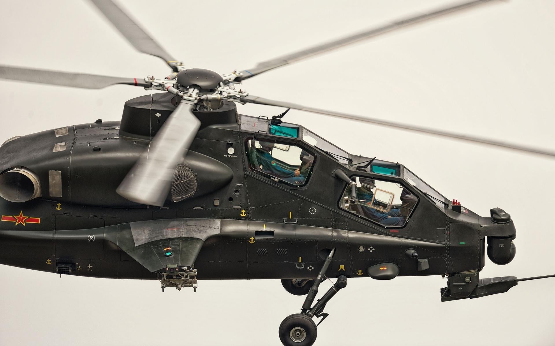 CAIC Z-10 - Z 10 Helicopter Reobrix 33033 Z 10 Medium Attack Helicopter Afobrick