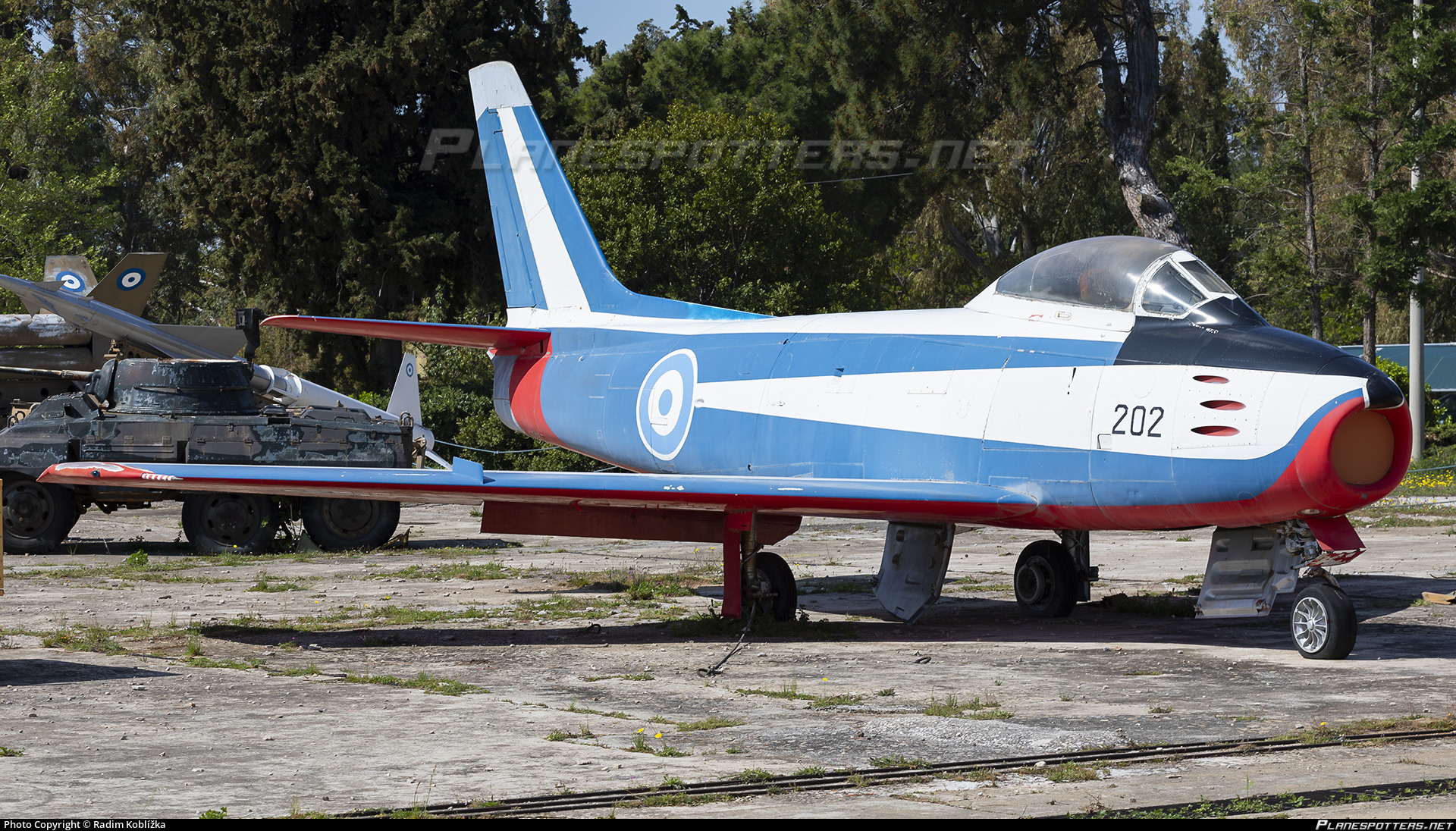 Canadair CL-13 Sabre - 19169 Hellenic Air Force Canadair CL-13 Sabre 2 Photo by Radim Koblížka