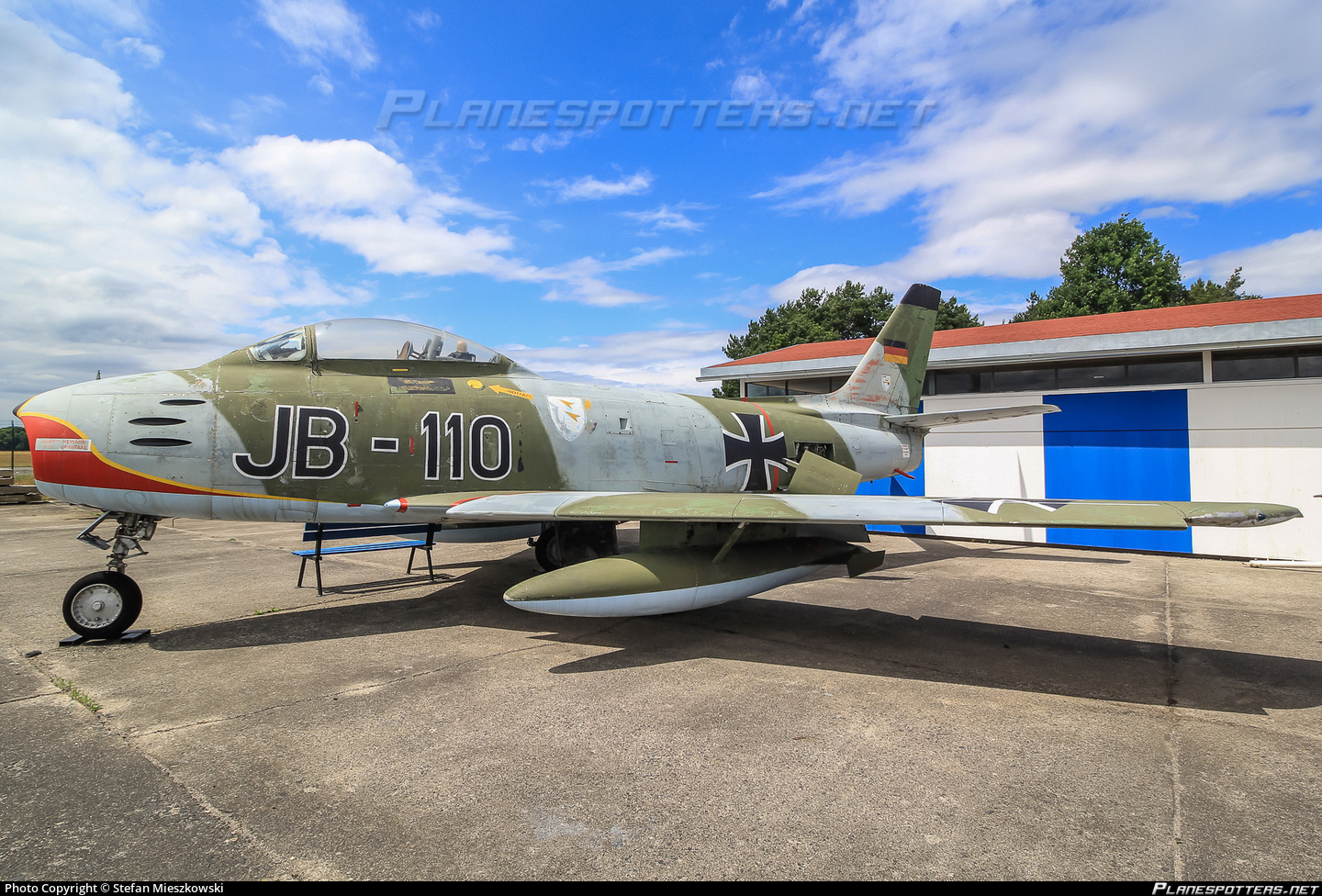 Canadair CL-13 Sabre - JB-110 Luftwaffe (German Air Force) Canadair CL-13 Sabre VI Photo by