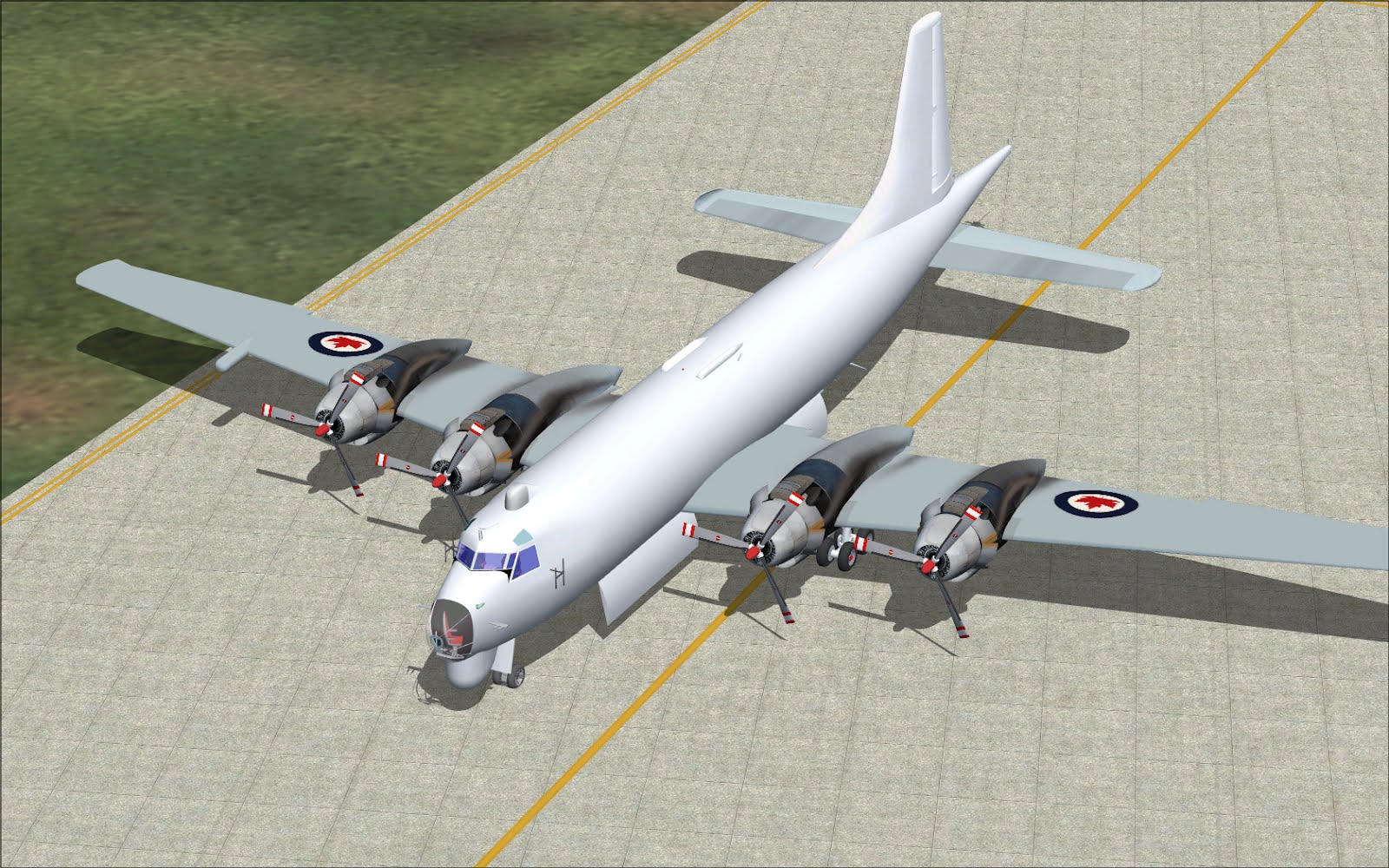 Canadair CP-107 Argus - Canadair CP-107 "Argus" Maritime Patrol Aircraft