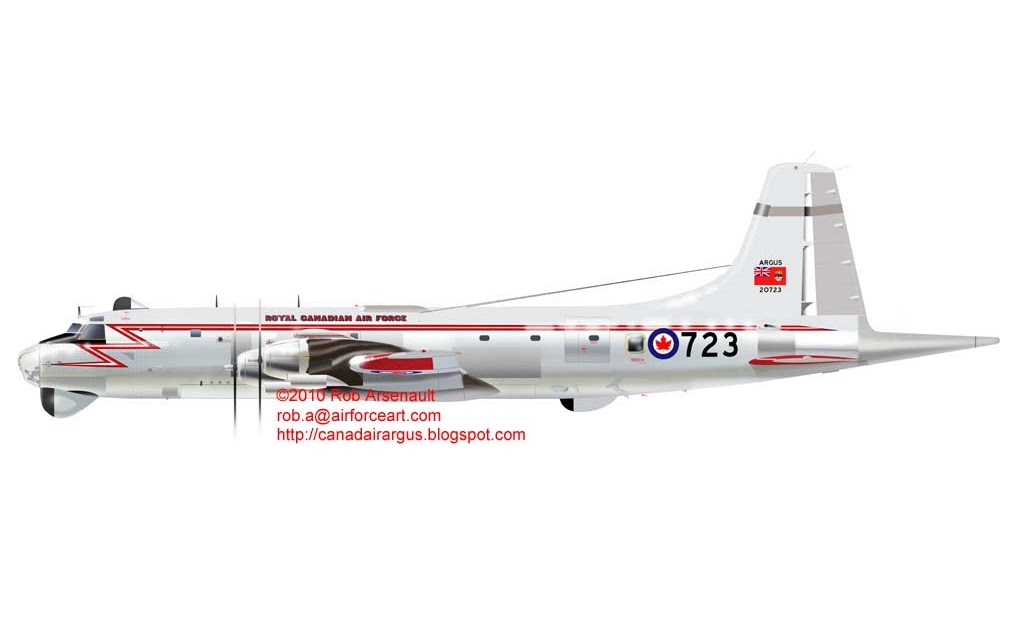 Canadair CP-107 Argus - Canadair CP-107 "Argus" Maritime Patrol Aircraft: The first Argus Mark 2 - 20723