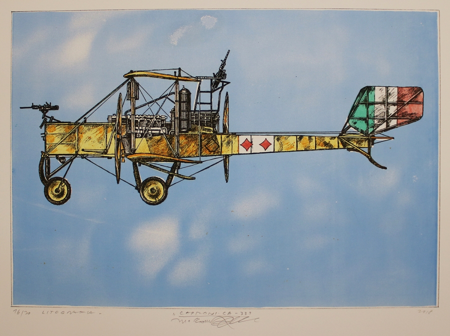 Caproni Ca.33 - Caproni Ca - 33 - Gallery Gwerk predaj obrazov a umenia v Bratislave