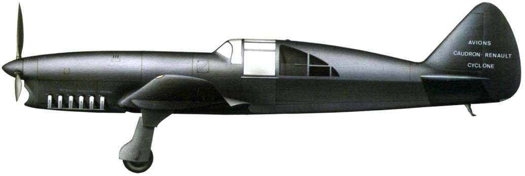 Caudron C.714 Cyclone - Caudron C.714 "Cyclone", Истребитель Энциклопедия военной техники