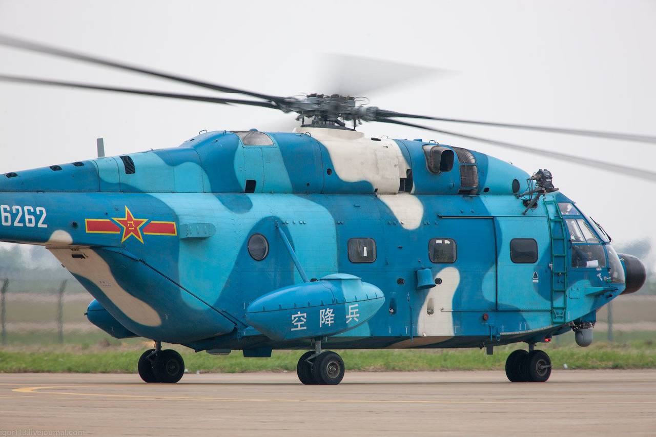 Changhe Z-8 - Changhe Z-8 - Chinese multipurpose helicopter