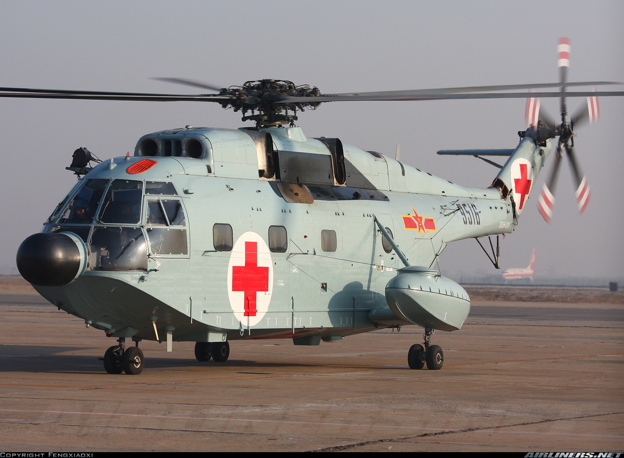 Changhe Z-8 - Changhe Z-8JH - China - Air Force Aviation Photo #1623667 Airliners.net