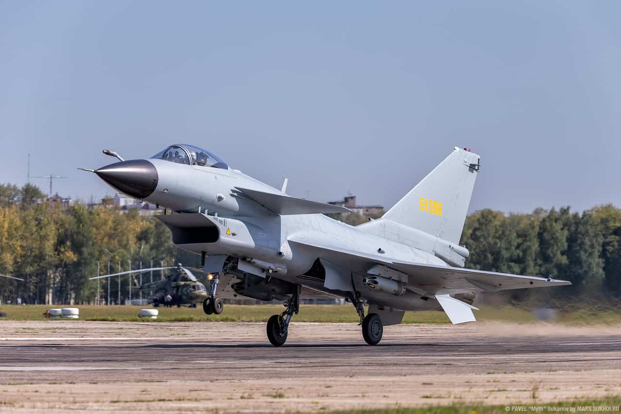 Chengdu J-10 all-weather multi-role fighter aircraft