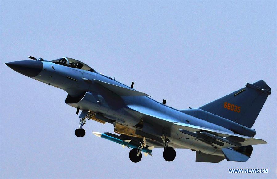 Chengdu J-10C fighter jet photographed for combat-duty coverage