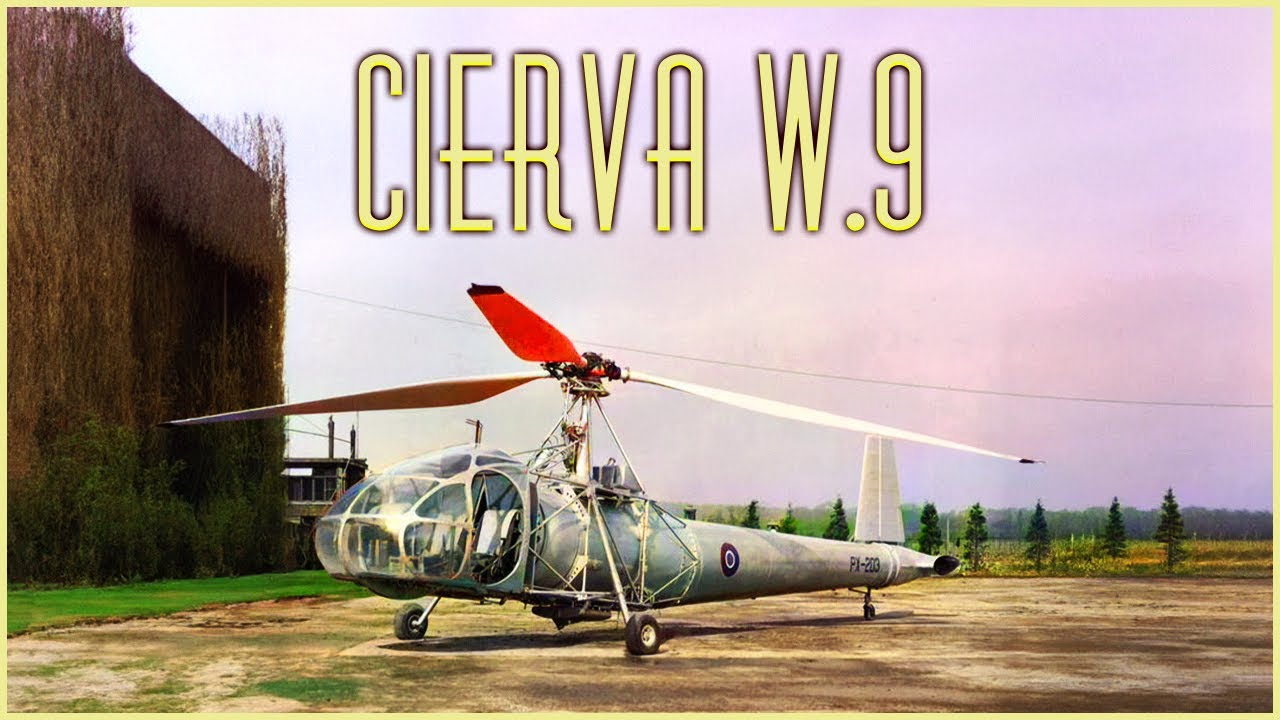 Cierva W.9 - Cierva W.9: The Weird British Helicopter That Had No Tail Rotor - YouTube