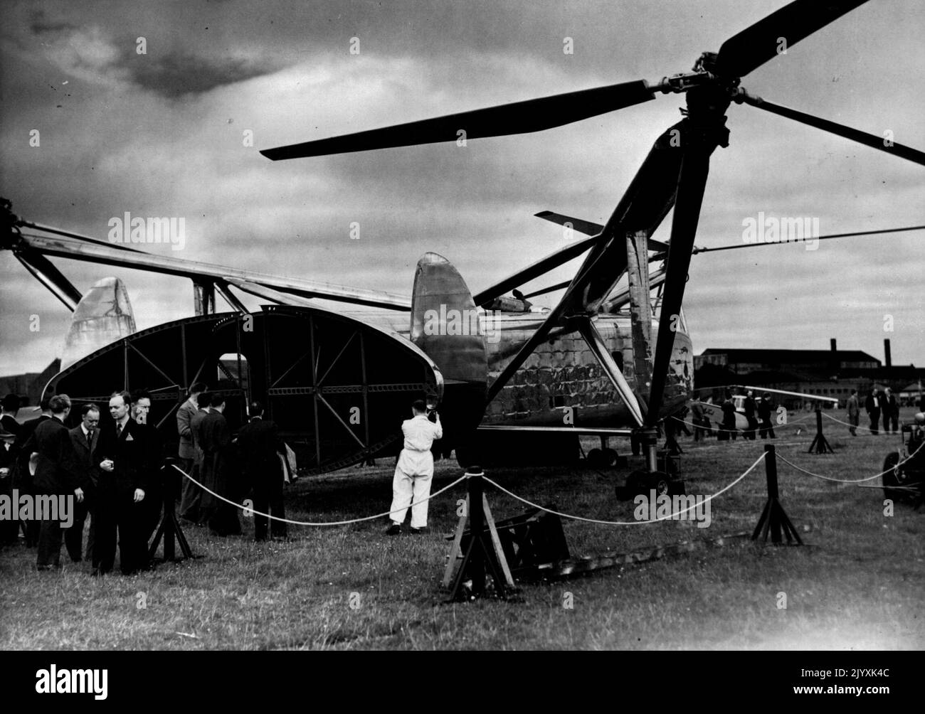 Cierva W.9 - Cierva W.9 experimental helicopter - photos - HomemadeTools.net