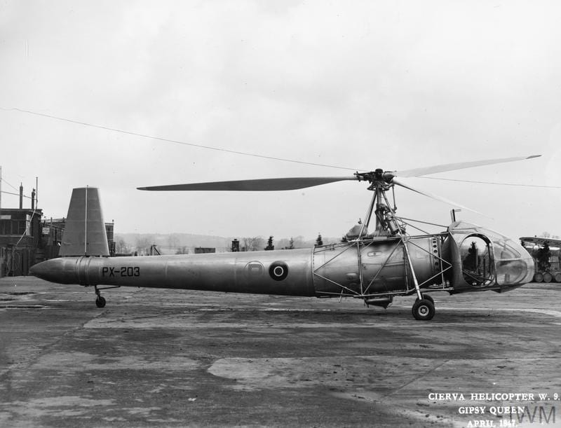 Cierva W.9 - BuildThreads builds Cierva W.9 experimental helicopter - photos - HomemadeTools.net