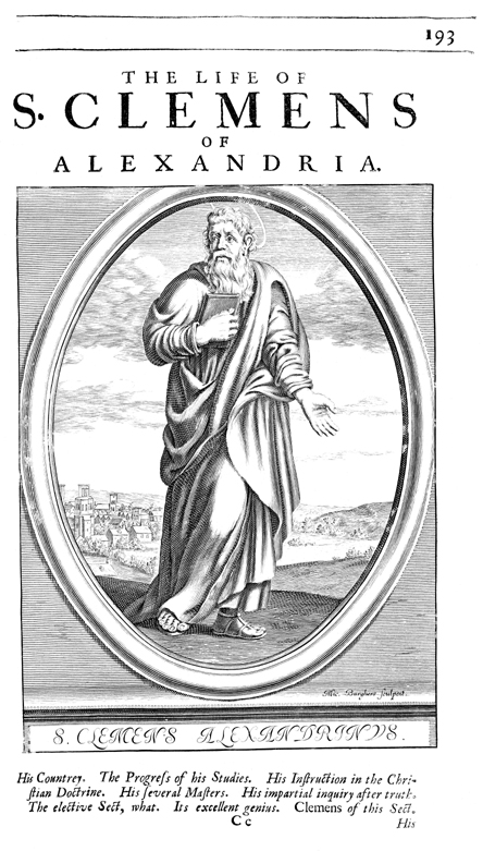 Standing Clement before Alexandria