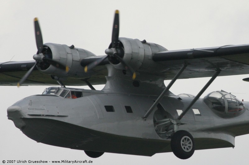 PBY-5A Catalina Canso amphibian patrol aircraft side view