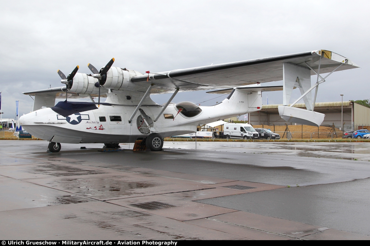 Canadian Vickers Canso PBY-5A Catalina aircraft at RIAT
