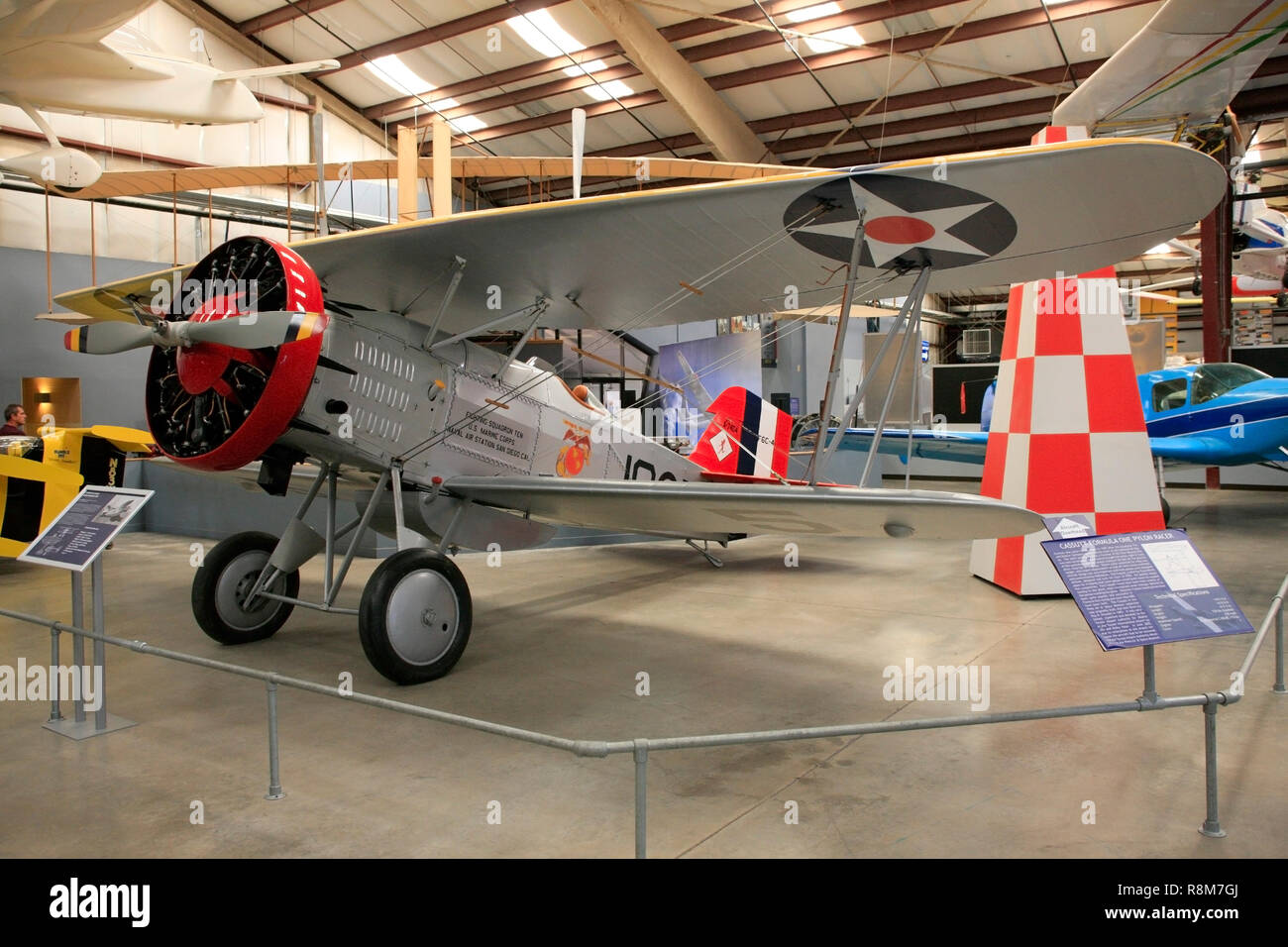 Curtiss F6C Hawk - Curtiss F6C Hawk USNavy bi-plane from 1931 on display at the Pima Air