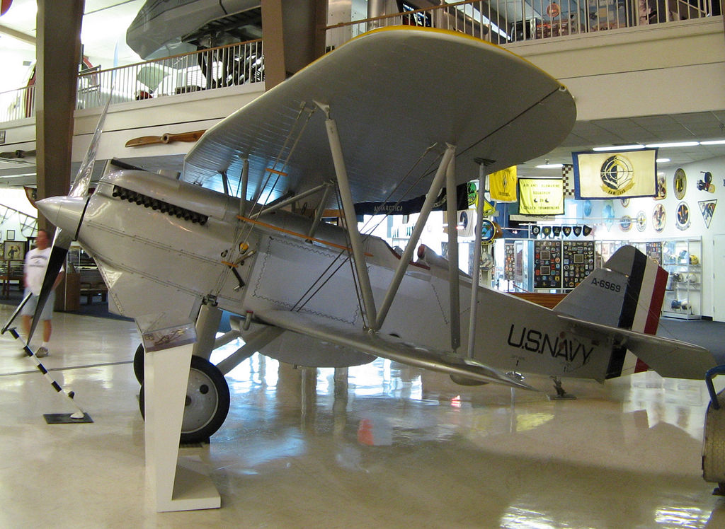 Curtiss F6C Hawk - Curtiss F6C-1 Hawk de l'US Navy exposé à Pensacola