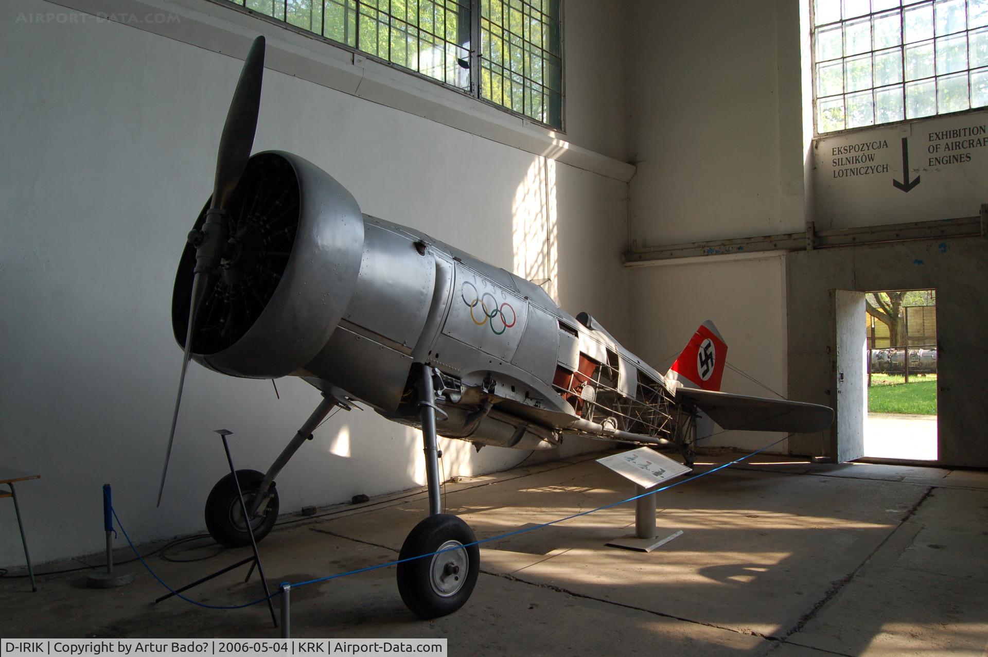 Curtiss Hawk II - Aircraft D-IRIK (1933 Curtiss Hawk II C/N H81) Photo by Artur Bado