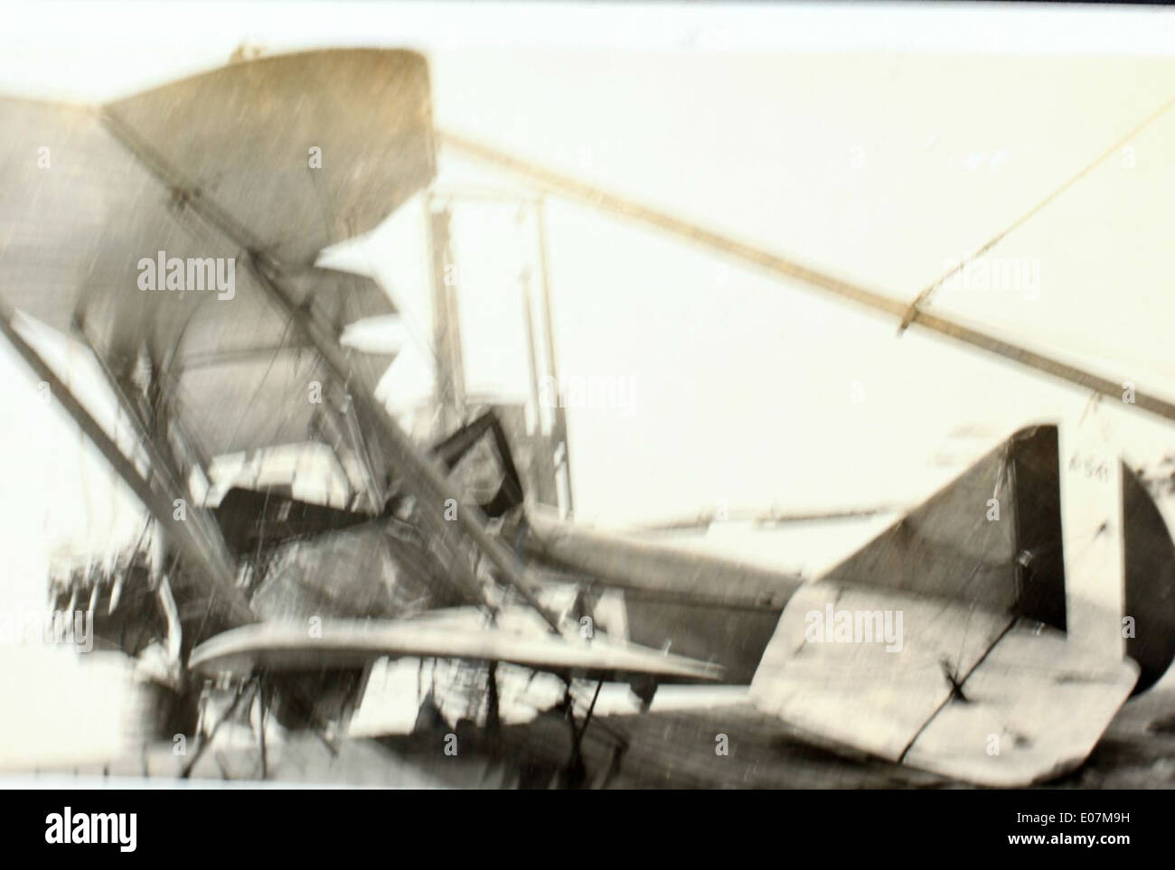 Curtiss JN-4 “Jenny” - Photograph from Jeremy Album, depicting Curtiss JN-4 Jenny aircraft