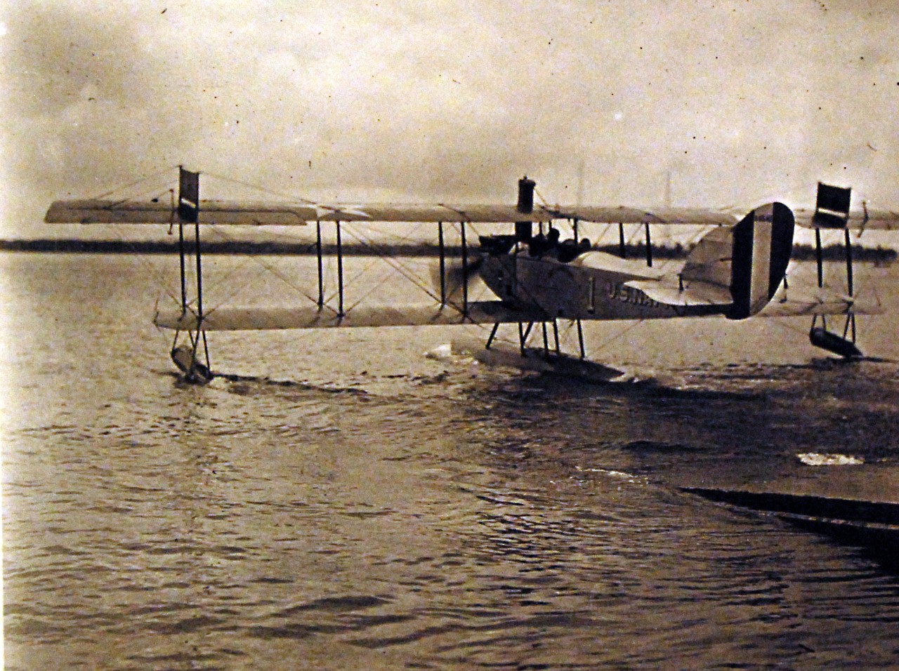 Curtiss N-9 - 80-G-1368: Curtiss N-9 training plane, January 1924