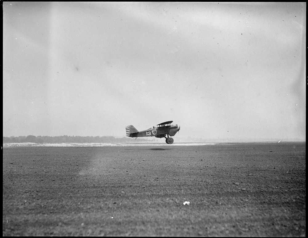 Curtiss P-1A Hawk biplane fighter of the 1st Pursuit Group