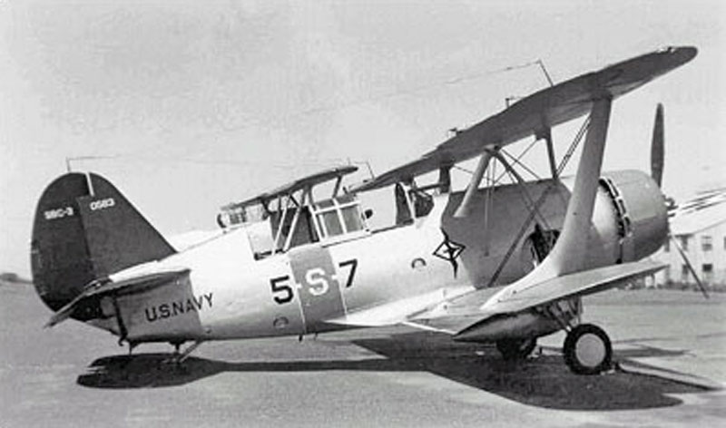 Curtiss SBC Helldiver - Curtiss SBC Helldiver Naval Dive Bomber / Fighter Aircraft